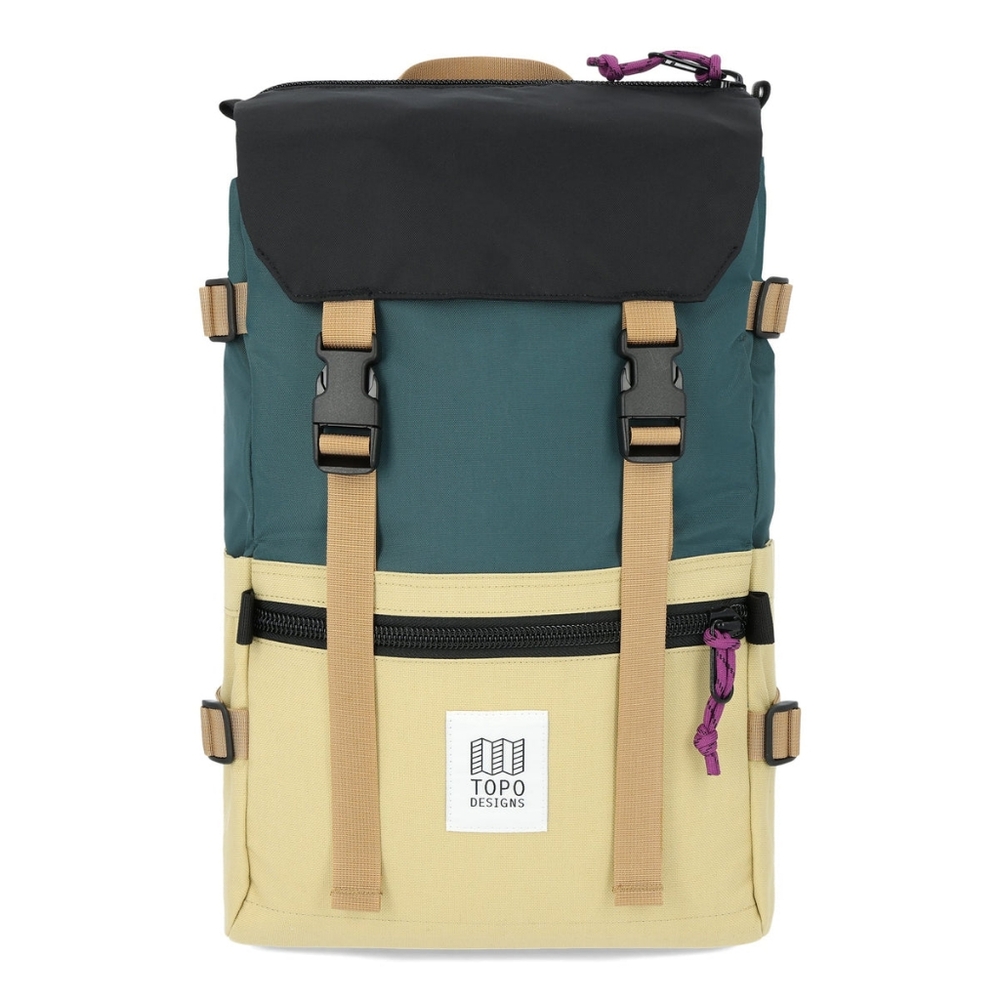 Topo Designs Rover Pack Hemp/Botanic Green